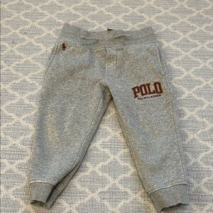 Polo by Ralph Lauren Light Gray Kids Sweatpants